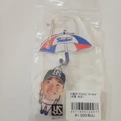 ヤクルトスワローズ　アクリルカラビナキーホルダー　20木澤
