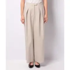 美品✨ レリアン タックワイドパンツ 近年モデル ピンク 11号