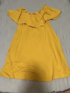 安室奈美恵　H&M コラボ オフショルワンピ XSサイズ　美品
