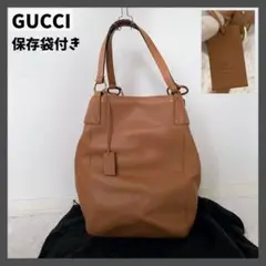 極美品 GUCCI ショルダーバッグ レザー ポーチ付き 型押し 94885