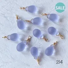 214チェコドロップビーズ　sale!!!