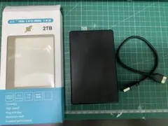 2TB 外付けHDDケース USB 3.0 新品