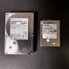 ◆ジャンク◆3.5インチHDD2TB◆2.5インチHDD500GB