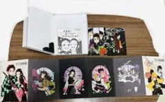 鬼滅の刃原画展　特典　色紙&カードスタンド（化粧箱＆カード付き）