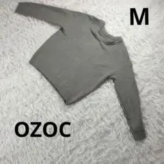 『OZOC』 セーター　グレー　M　レディース