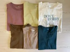 Tシャツ　ジーユー　しまむら　夏服