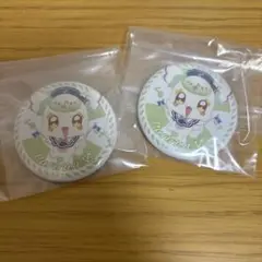 【プリキュア】キミとアイドルプリキュア　缶バッジ　プリルン　海と空の境界線　2点
