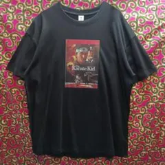 ベストキッド The Karate Kid プリント Tシャツ 黒
