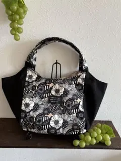 花柄グラニーバッグ 中型
