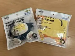 【新品未開封】ポケモンスリープ ミニブランケット＆タオルインポーチセット
