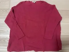 ユニクロ　ピンク　ニット　レディース　Mサイズ