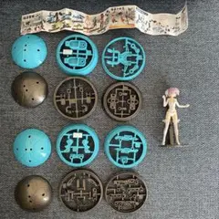 UNLIMITS PROJECT「換装少女AA」/ 未組立「換装重機AA」