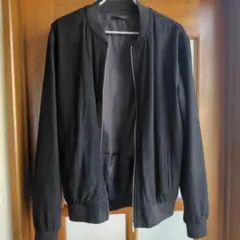 ZARA MAN ブラック ジャンパー M