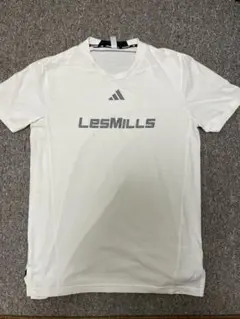 adidas LesMills トレーニングTシャツ ホワイトMサイズ