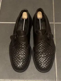 MILORD made in Italy メッシュレザー シングルモンク