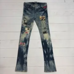 L.G.B S-WOLF 星条旗 crush skinny denim