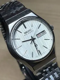 SEIKO KING QUARTZ DAY DATE ビンテージ　レア　稼働品