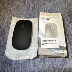 ワイヤレスマウス　デュアルモード ブラック