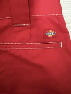Dickies ハーフパンツ レッド