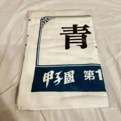 応援タオル 校名タオル 青藍泰斗 甲子園 高校野球 葛生 第107回
