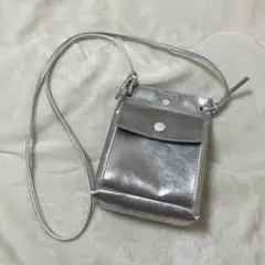 LOWRYS FARM ショルダーバッグ シルバー