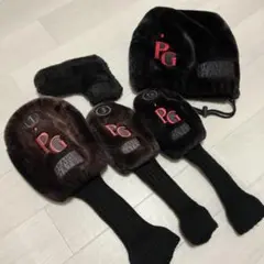 PEARLY GATES PG ヘッドカバー 5点セット