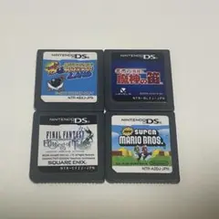 ニンテンドーDS ソフト4種 レイトン教授 マリオほか