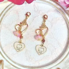 ハンドメイド マスクチャーム 猫