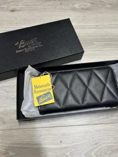 BUCOのコードバンウォレット　長財布 リアルマッコイズ　バイカー　馬革　箱付き BUCO コードバン 長財布 ロングウォレット 未使用 リアル