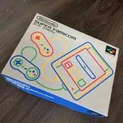 Nintendo Super Famicom 本体とコントローラー2つ