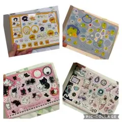 匿配 サンエックス ジャンボ シール　オールスターズ　4枚セット