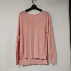 テチチ　綿麻　サマーニット