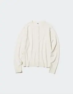 【美品】UNIQLO♡ メリノクルーネックカーディガン