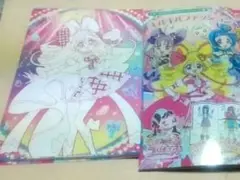 キミとアイドルプリキュア　キルキルファッションぬりえ背景付きぬりえセット