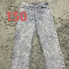GU ストレートレッグパンツ ライトブルー 121-329799