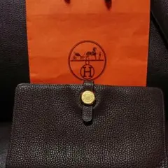 ⭐HERMES⭐ドゴン ロングウォレット 札入れ ゴールド金具