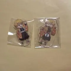 鬼滅の刃 我妻善逸 アクリルスタンド　2点セット