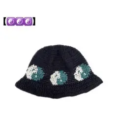 クラッシャーハット　バケットハット　帽子　キャップ　☯️ 太極図