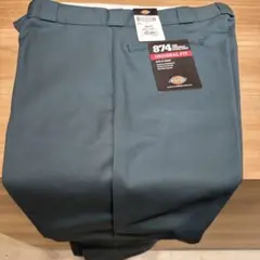 ディッキーズ 874 ワークパンツ 36X32 リンカーングリーン
