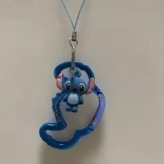スティッチ ストラップ 青