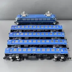 Nゲージ KATO EF66(手すり・解放テコ 他 加工品)＆12系客車 計５両