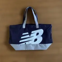 New Balance トートバッグ ネイビー/グレー