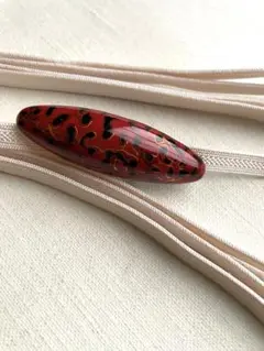 ⭐️SALE⭐️津軽塗　帯留（帯締め付き）