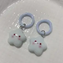 シューズタグ　青ほし