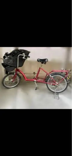 子供乗せ　中古非電動自転車3人乗り対応26インチ　⭐︎引き取りのみ 3人乗りセット 前後シート付 子供乗せ 電動自転車 8.7Ah ぺー