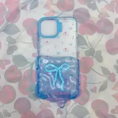 iPhone14 ケース アイス クリア メルト