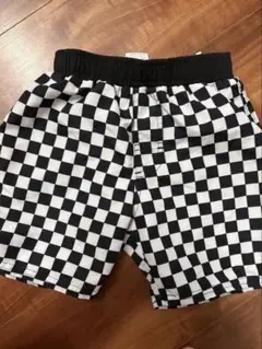 チェック柄 ブロックチェック 男の子 水着 100cm 美品