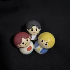 BTSキャラクター フィギュア 3体セット