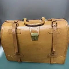 REAL LEATHER ボストンバッグ　ダレスバッグ　ドクターバッグ