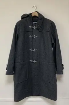 Schott /ファイアーマンホック ダッフルコート/size M/グレー